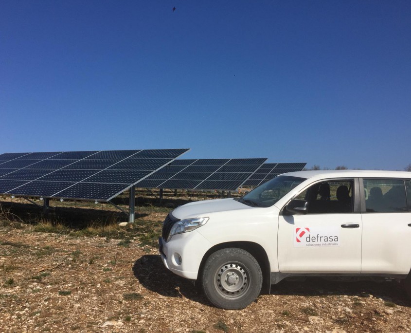 Planta fotovoltaica en Francia